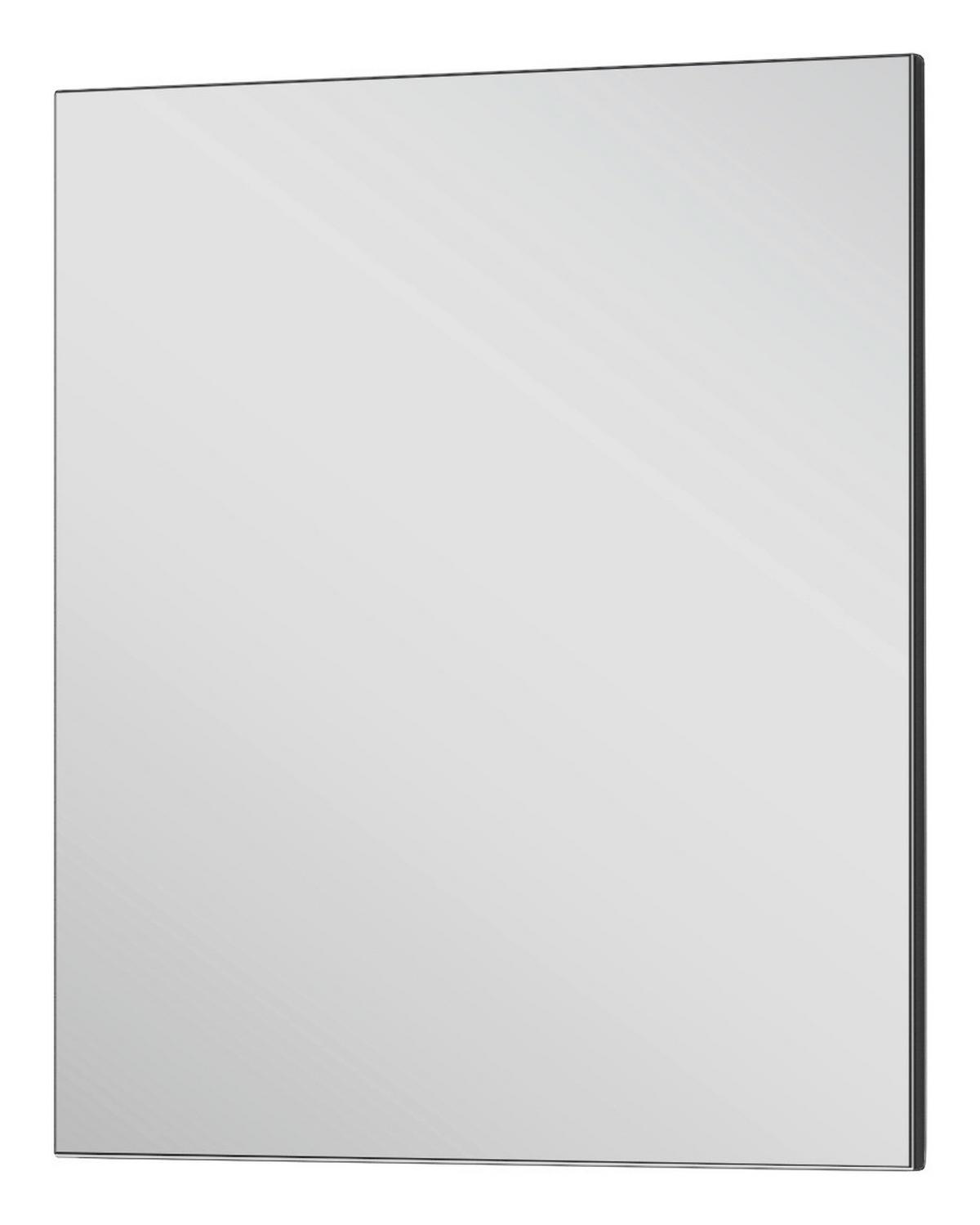 Wandspiegel Jakob Anthrazit B: 60 Cm - Anthrazit, LIFESTYLE, Glas/Holzwerkstoff (60/70/2cm) - MID.YOU