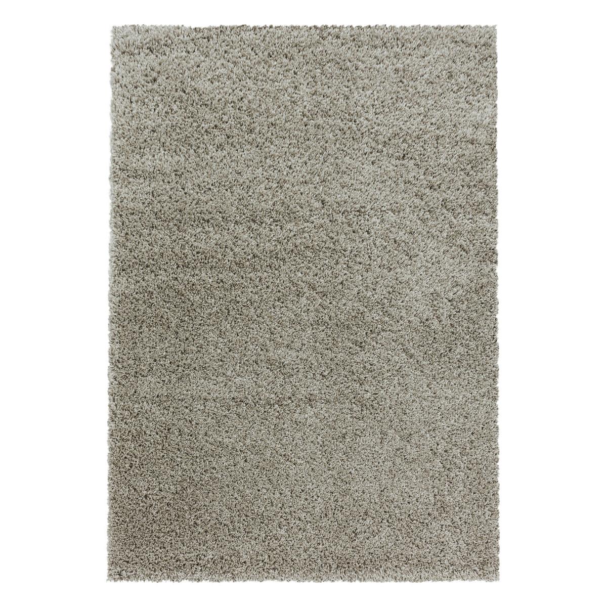 Hochflor Teppich Naturfarben Naturfaser Sydney 60x110 cm - Naturfarben, Basics, Textil (60/110cm)