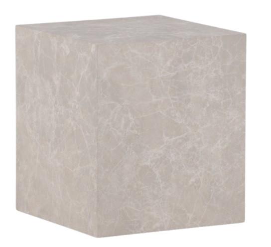 Couchtisch York Beige B: 40 cm - Beige, MODERN, Holzwerkstoff (40/40/45cm) - Livetastic