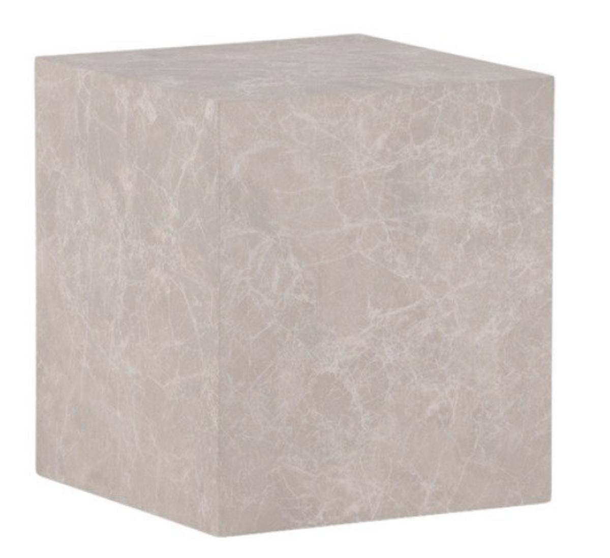 Couchtisch York Beige B: 40 cm - Beige, MODERN, Holzwerkstoff (40/40/45cm) - Livetastic