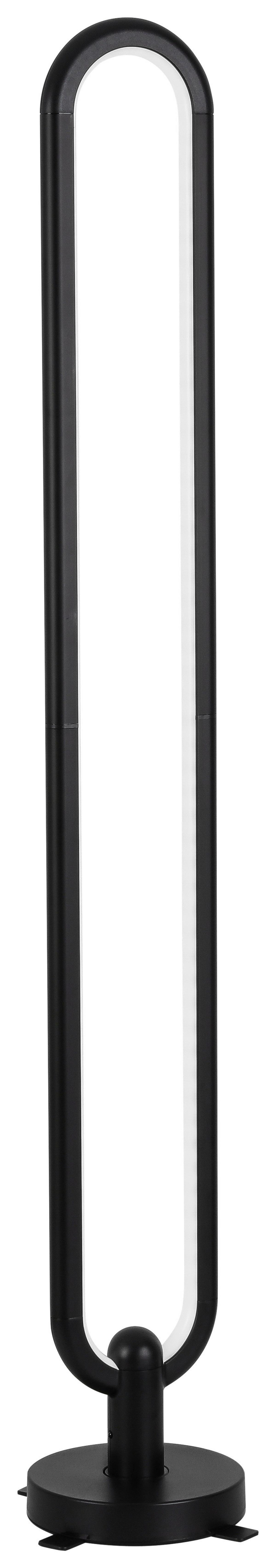 Stehleuchte Irma dimmbar Schwarz mit Farbwechsler - Schwarz, Design, Kunststoff (15,5/104,5cm) - Luca Bessoni