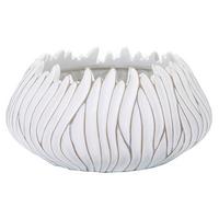 Vase Polyresin Honduras Weiß B: 40 cm - Weiß, Basics, Kunststoff (40/20/40cm)