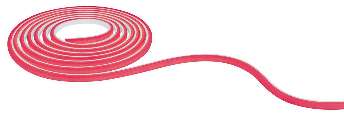 Led-streifen Farbwechsler L: 5 M Fernbedienung, Dimmbar - Weiß, Basics, Kunststoff (500cm) - Paulmann