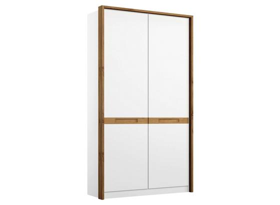 Drehtürenschrank Rangun B: 91 cm Weiß - Weiß, Basics, Holz/Holzwerkstoff (91/197/54cm) Drehtürenschrank Rangun B: 91 cm Weiß - Weiß, Basics, Holz/Holzwerkstoff (91/197/54cm)