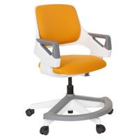 Jugenddrehstuhl Kid Flex Orange - Orange/Weiß, Basics, Kunststoff (53/80-93/60cm) - MID.YOU