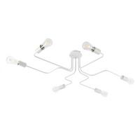 Deckenleuchte 4977/Pl6b - Weiß, Design, Metall (97/75/25cm)