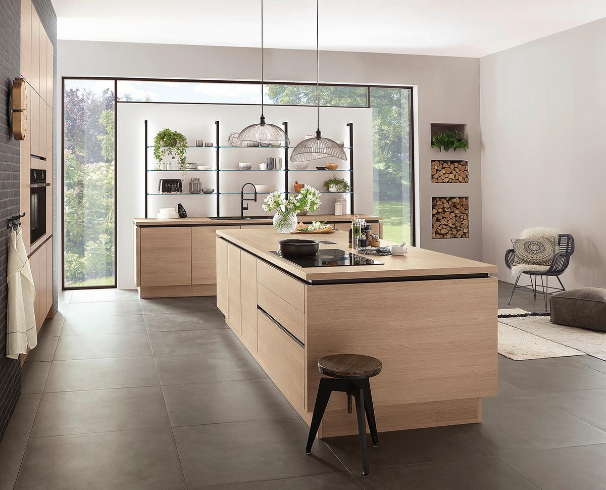 Einbauküche Riga Frei Planbar Modernes Design - MODERN, Holzwerkstoff - Vertico