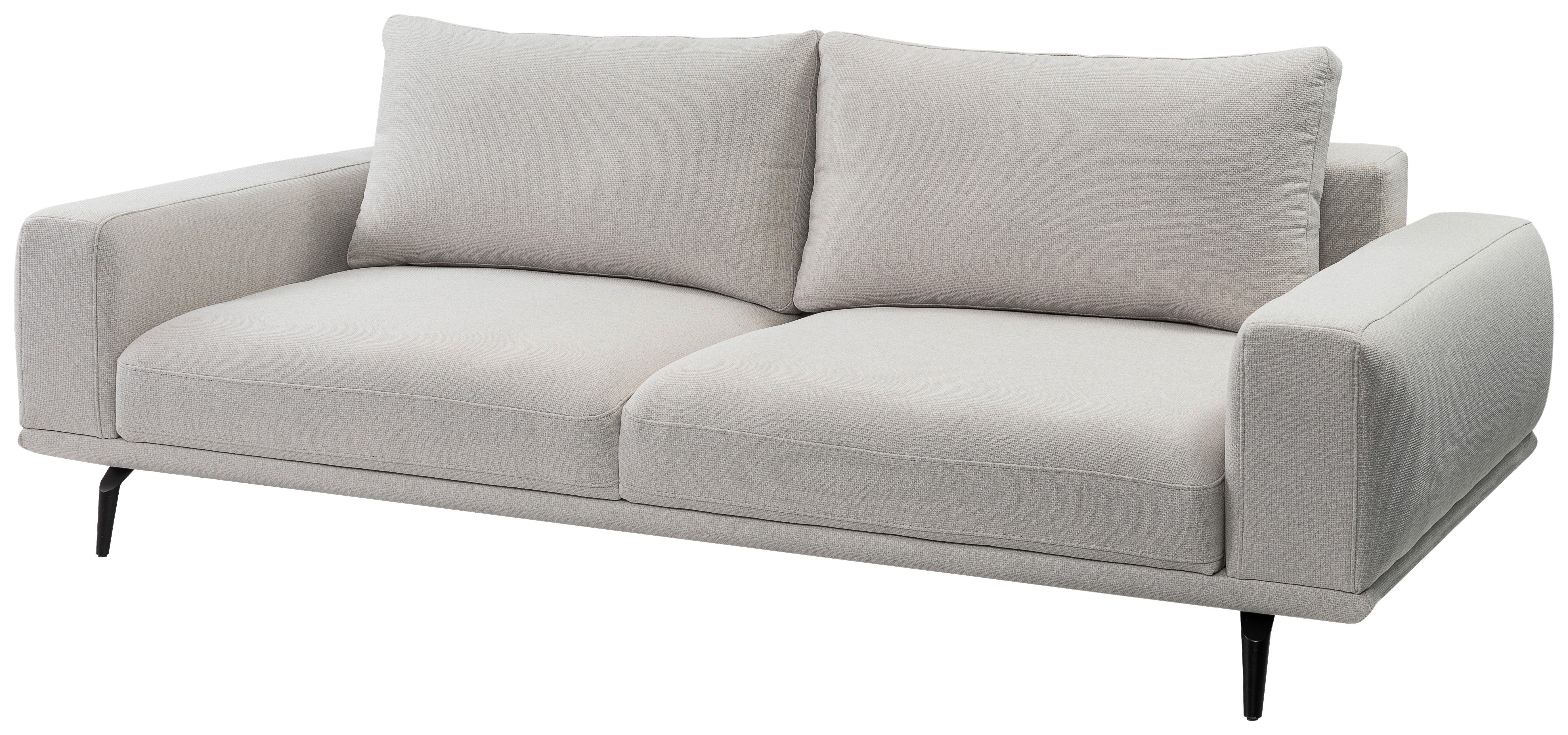 3-sitzer-sofa Selene Creme, B: 242 Cm - Creme/Schwarz, MODERN, Textil (242/89/115cm) - MID.YOU