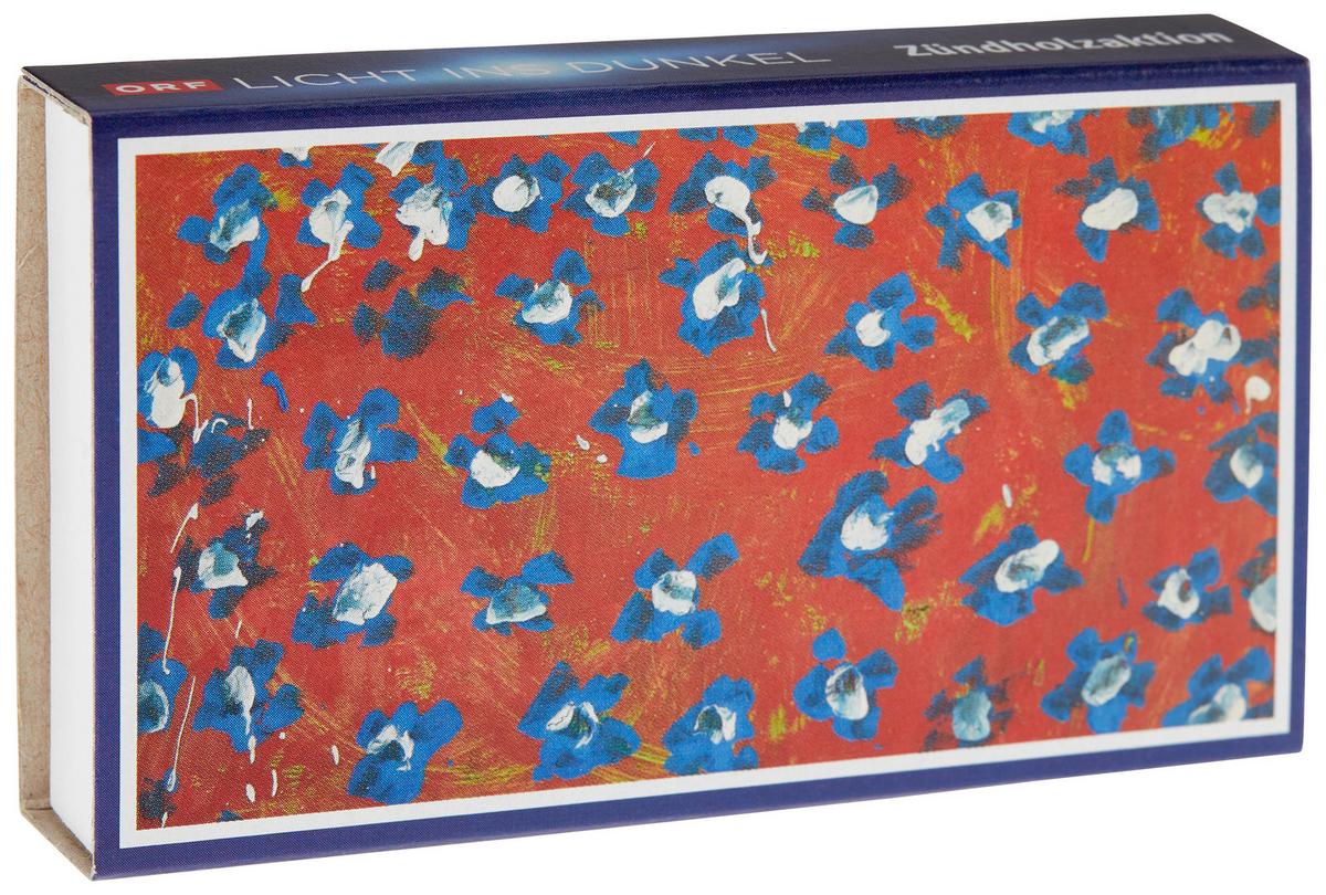 Anzünder 59024 "licht Ins Dunkel" - Blau/Multicolor, KONVENTIONELL, Holz/Papier (11/6,5/2cm)