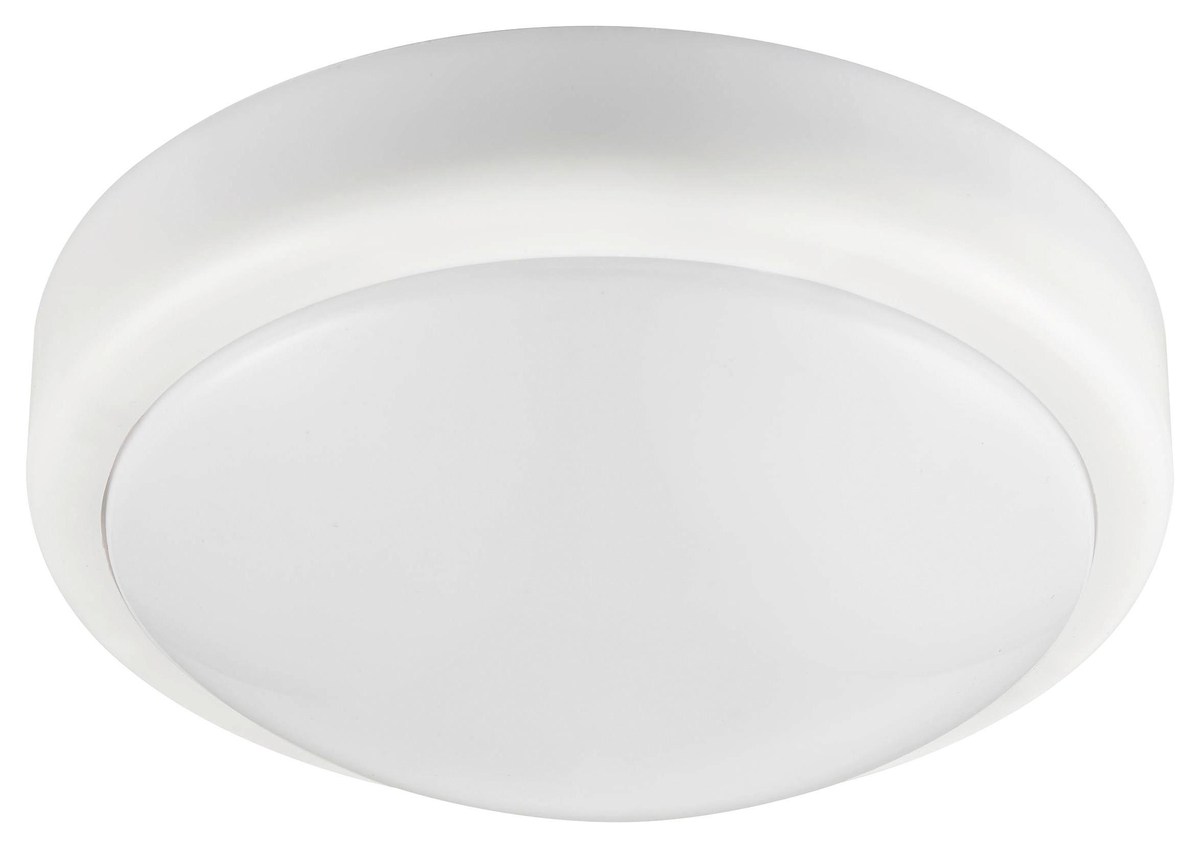 Dekoračné LED svietidlo BRUSI, P/V: 12,5/2,4cm - biela, Modern, plast (13,7/4cm) - Modern Living