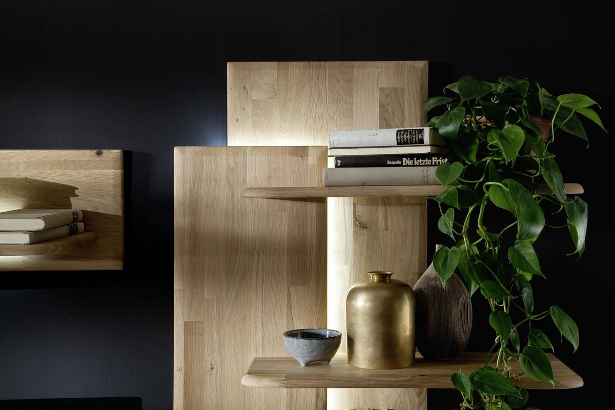 Wandboard Ravello B: 75 Cm Eichefarben - Eichefarben, Design, Holz (75/117/25cm) - Livetastic