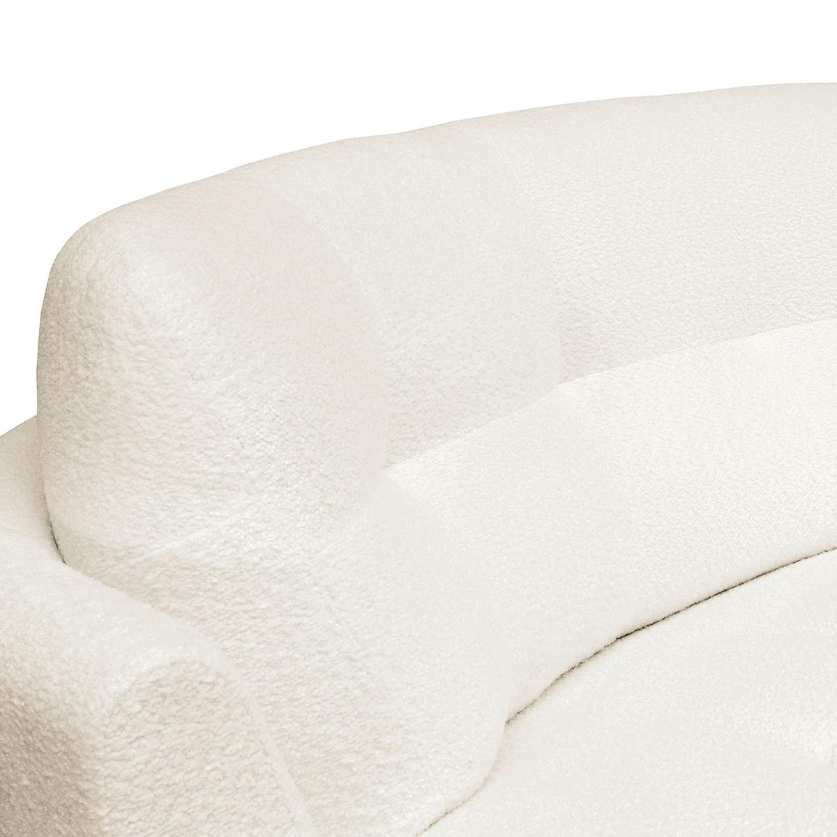 Ecksofa Bretania, Weiß S: 300x113 cm - Schwarz/Weiß, Design, Textil (300/113cm) - Livetastic