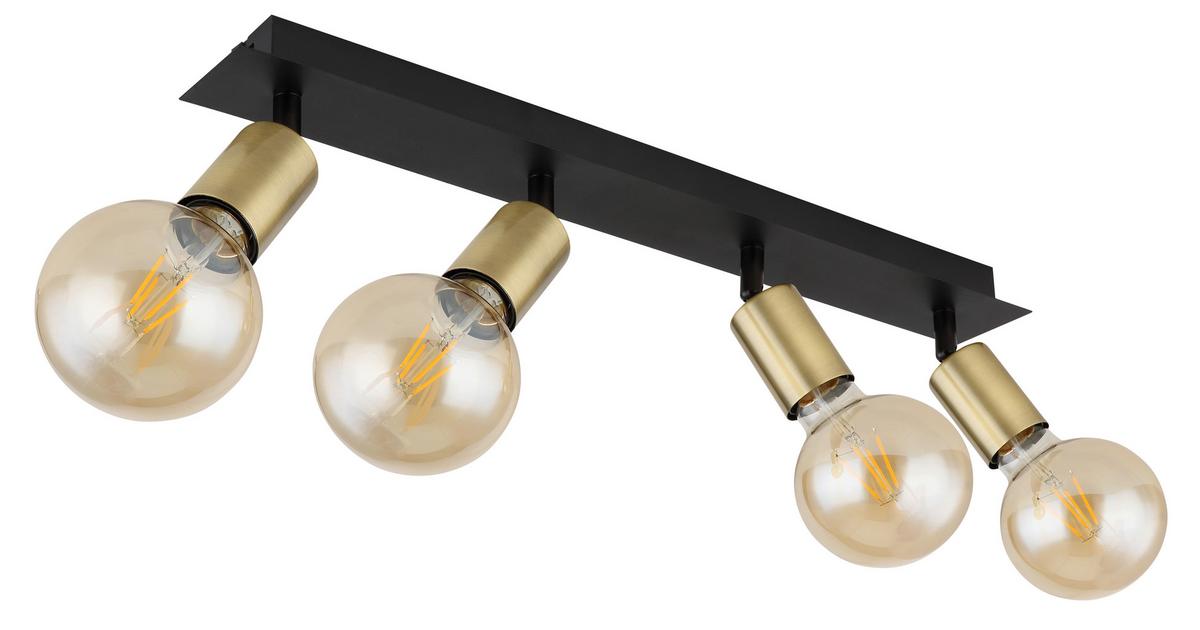 Strahler 54998-4b - Schwarz, Design, Metall (50/6/10,5cm) - Globo