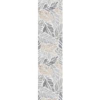 Flächenvorhang Lisio - Grau, Natur, Textil (60/260cm)