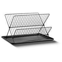 Odkapávač na nádobí MAGNUS - černá, Moderní, kov/plast (43/23/32cm) - Mömax