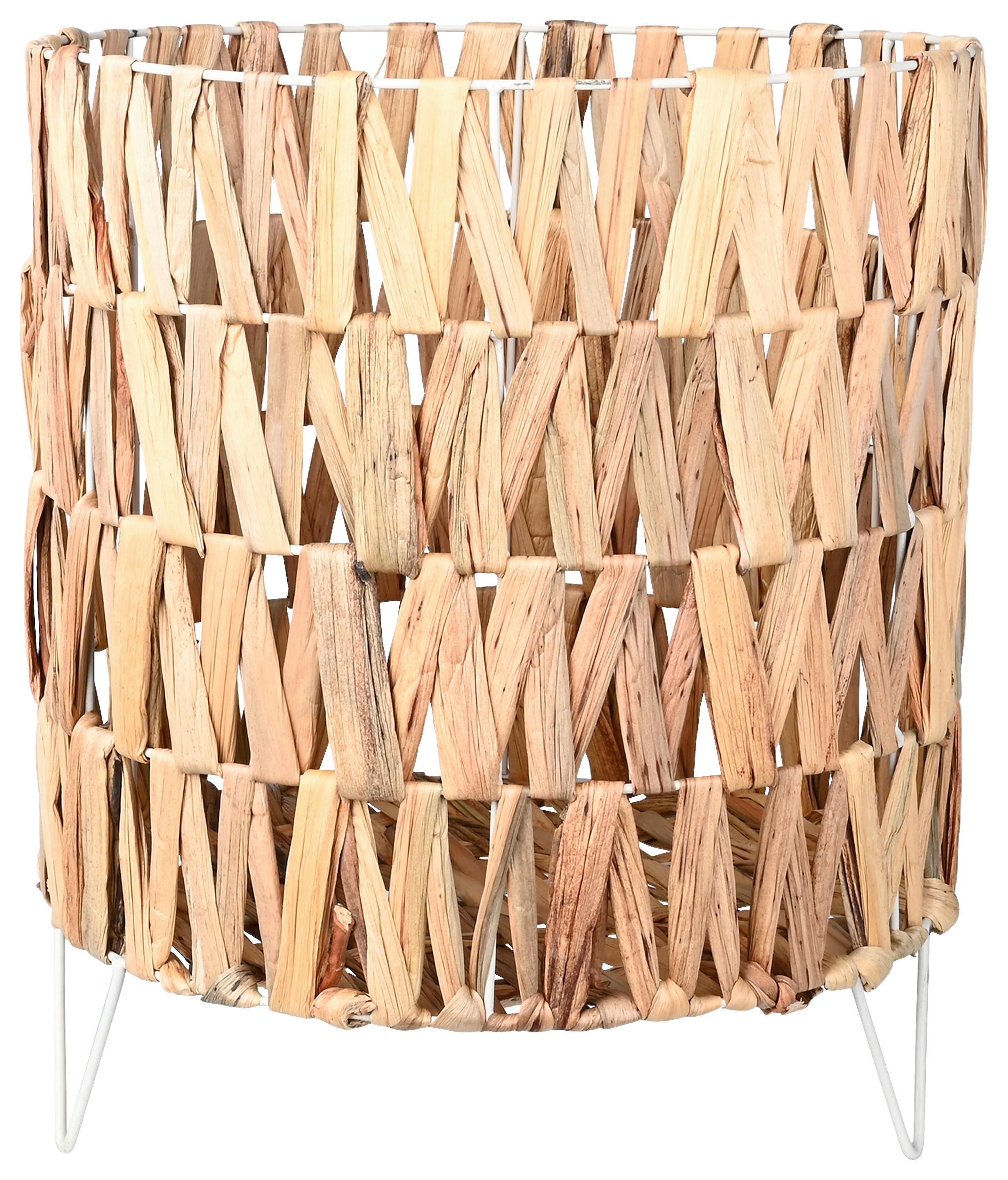 Obal Na Květináč Haru, 30/25cm - přírodní barvy, Moderní, kov/dřevo (30/35cm) - Zandiara
