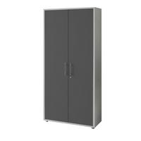 AKTENSCHRANK OFFICE EDITION - Anthrazit/Grau, MODERN, Holzwerkstoff (84,4/185,6/33cm) - MID.YOU