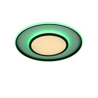 LED-Deckenleuchte Arenda Ø 60 cm dimmbar mit Farbwechsler - Schwarz, Design, Kunststoff/Metall (60/10cm)