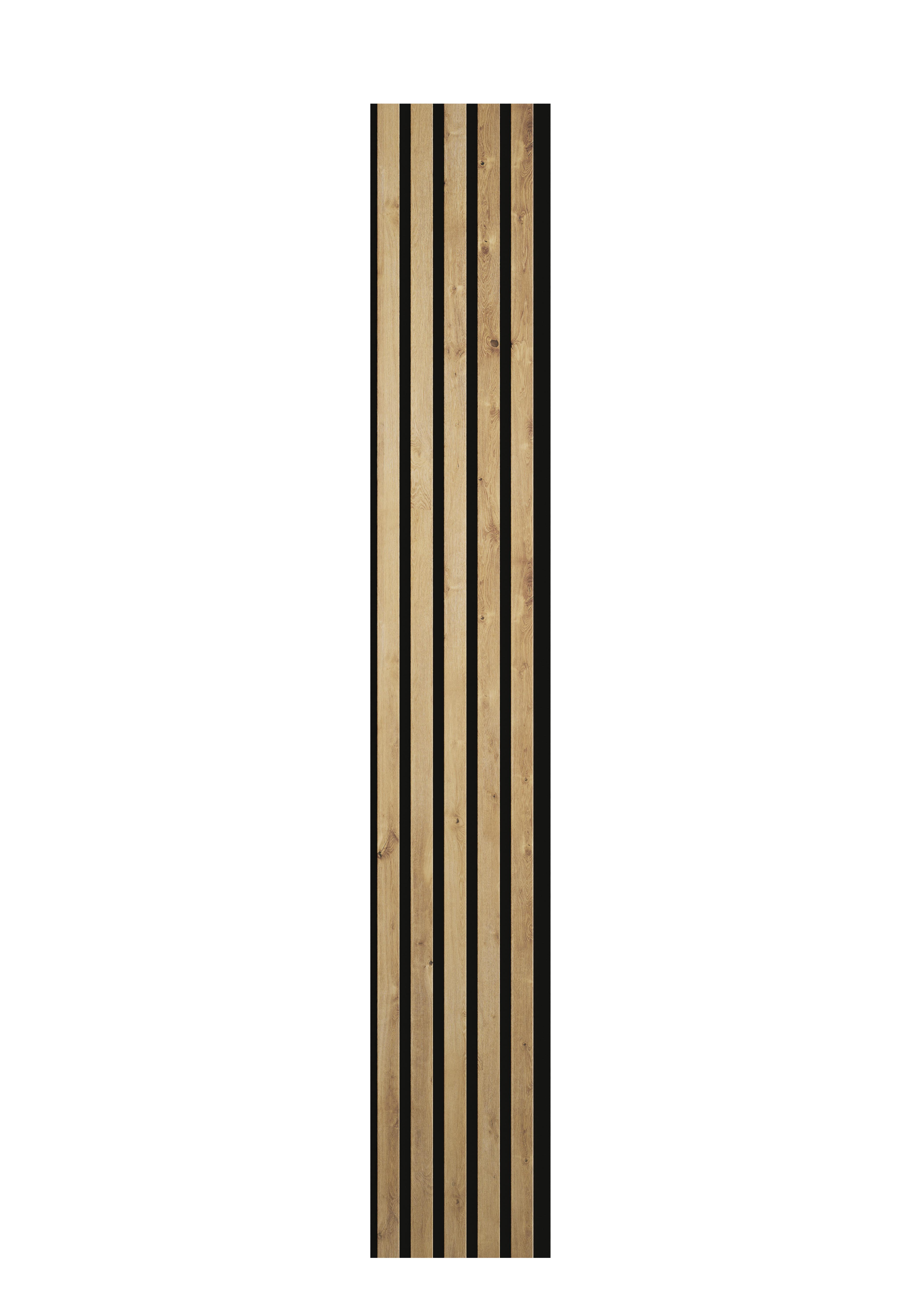 AKUSTIKPANEEL ANNA - Eiche Wotan, MODERN, Holzwerkstoff (18,6/119/1,2cm)