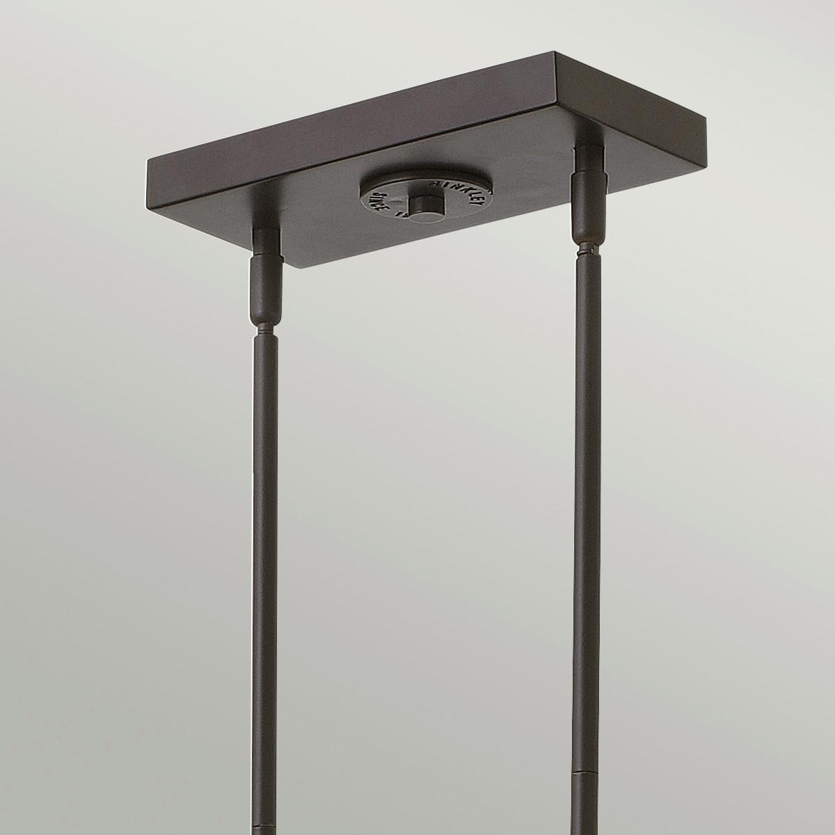 Hängeleuchte Rigby H: 17,8 Cm 3-Flammig - Bronzefarben, Basics, Metall (101.6/25,4/17,8cm) - Elstead Lighting