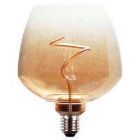 Led-leuchtmittel 11539a - Klar/Bernsteinfarben, MODERN, Glas/Metall (12,3/16,3cm)