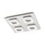 LED-Hängeleuchte Litago - Weiß/Nickelfarben, MODERN, Kunststoff/Metall (74,5/10,5/120cm) LED-Hängeleuchte Litago - Weiß/Nickelfarben, MODERN, Kunststoff/Metall (74,5/10,5/120cm)