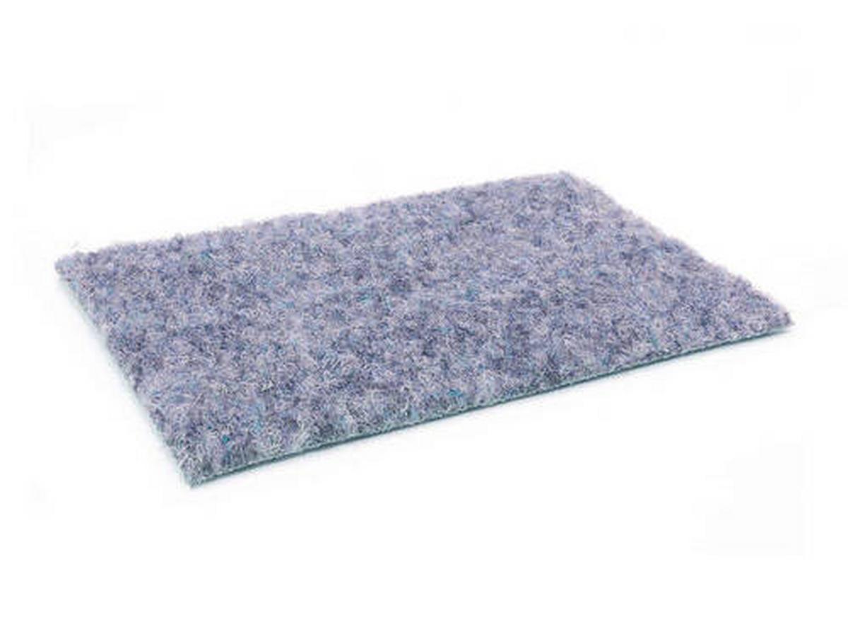 Rasenteppich Georgia Graublau - Graublau, Basics, Textil (200/100cm)