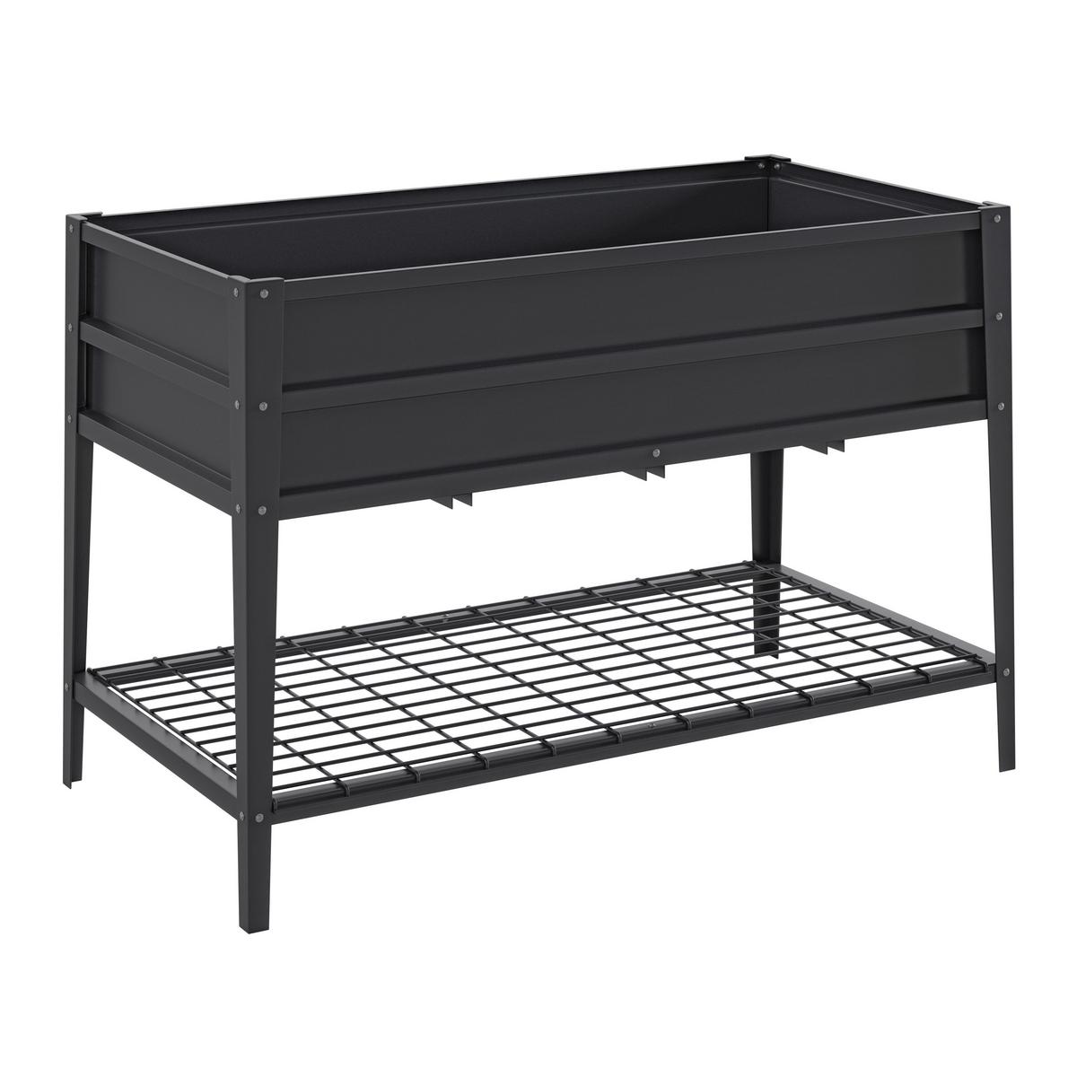 Hochbeet Robus - Anthrazit, MODERN, Metall (120/80/60cm) - Luca Bessoni