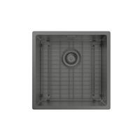 SPÜLE ARIA - Graphitfarben, Design, Metall (44/44cm) - Schütte