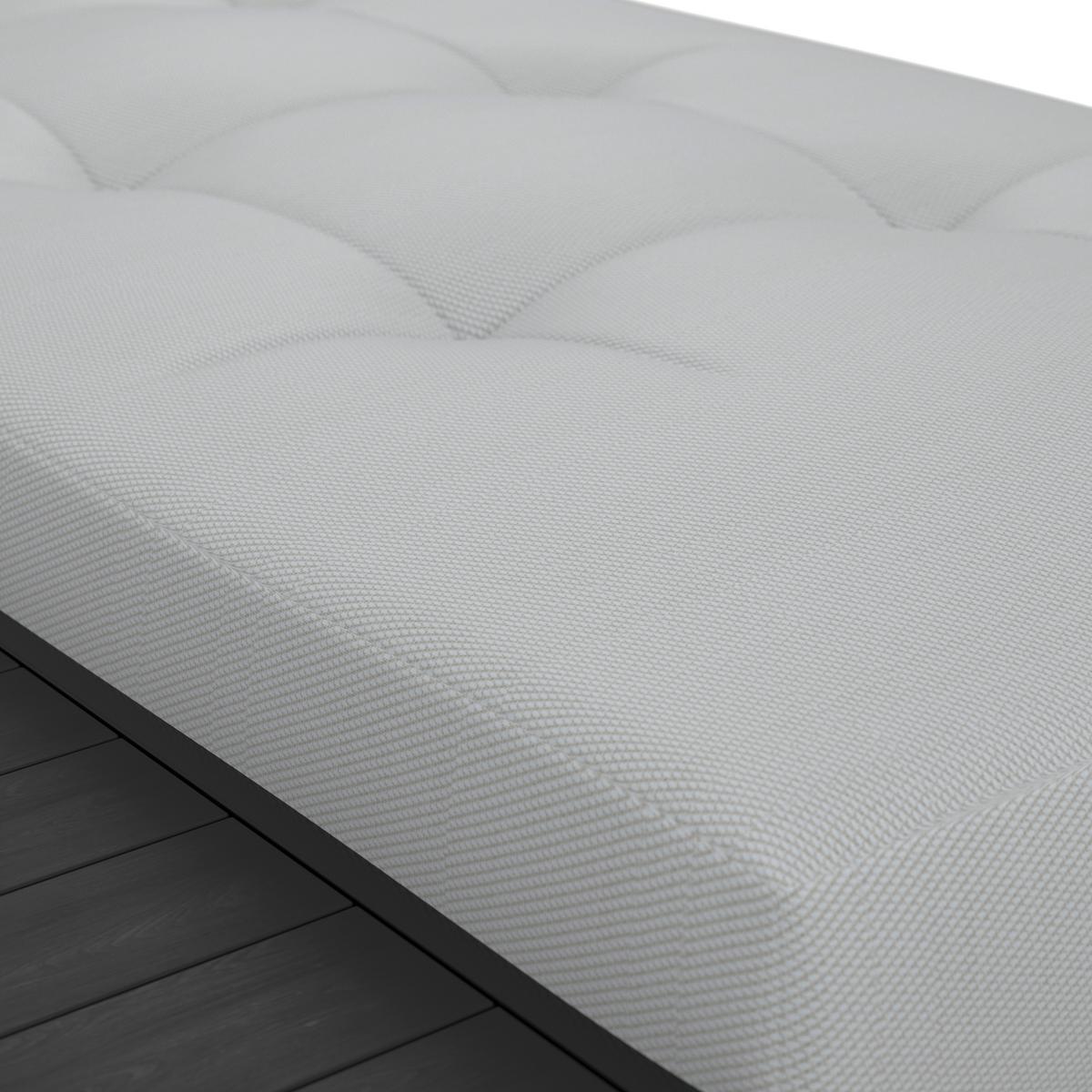 ZAHRADNÍ LEHÁTKO AVOLINA - světle šedá/tmavě šedá, Moderní, kov/textil (199/86/40cm) - Bessagi Garden