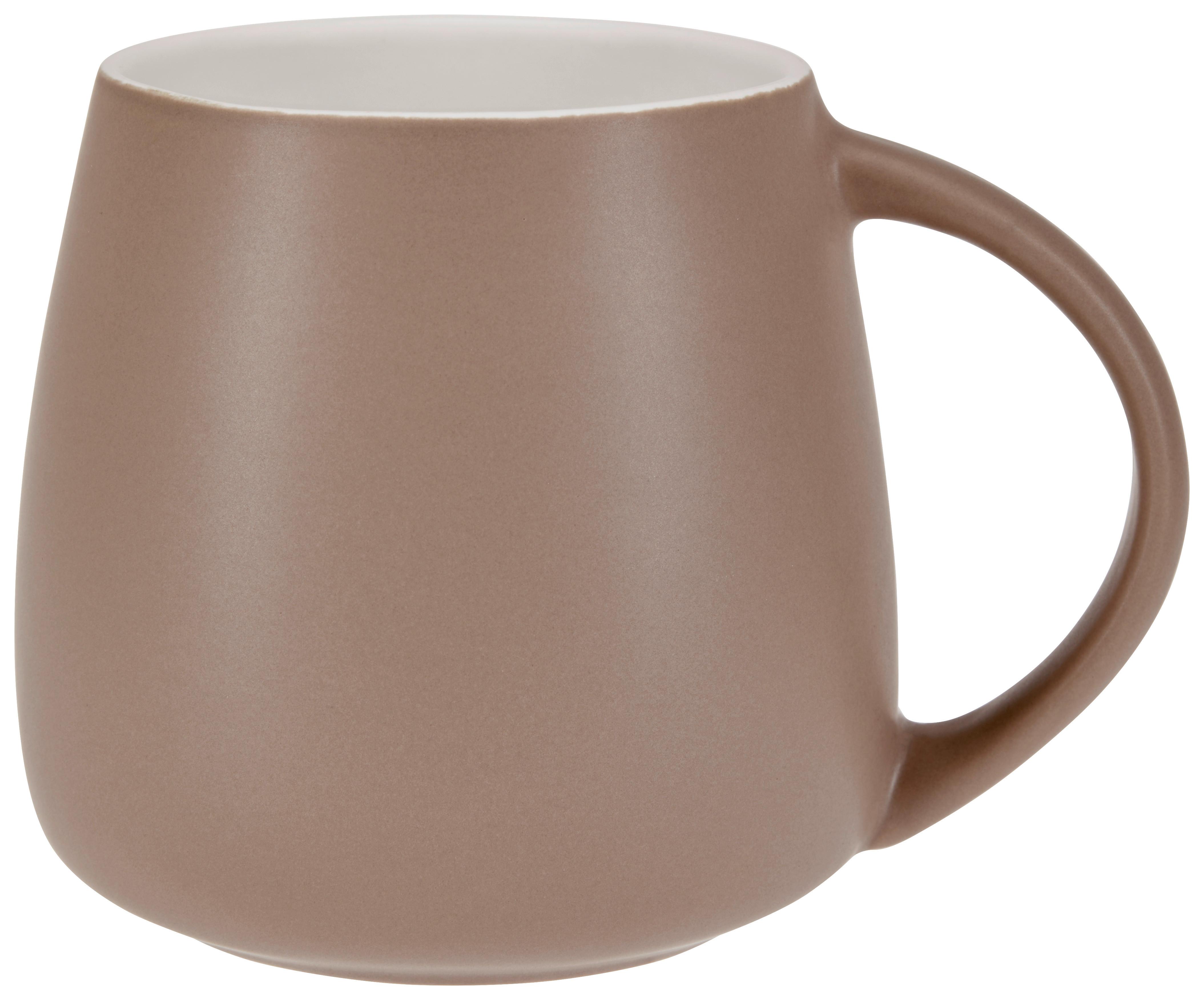 Kávésbögre Elina Kb. 420ml - barna, Basics, kerámia (7,8/9,5cm) - James Wood