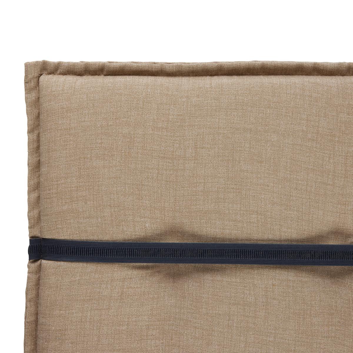 PODLOŽKA NA ŽIDLI GENF 2 - béžová, Basics, textil (120/48/5cm) - Mömax