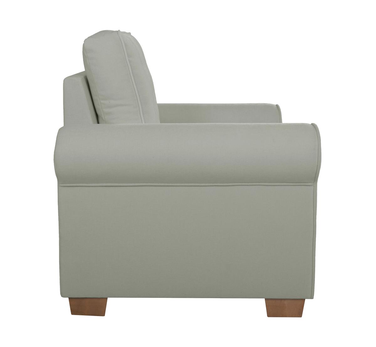 Sessel Arles, Grau 90 B: 93 Cm - Buchefarben/Grau, Design, Textil (93/89/82cm) - MID.YOU