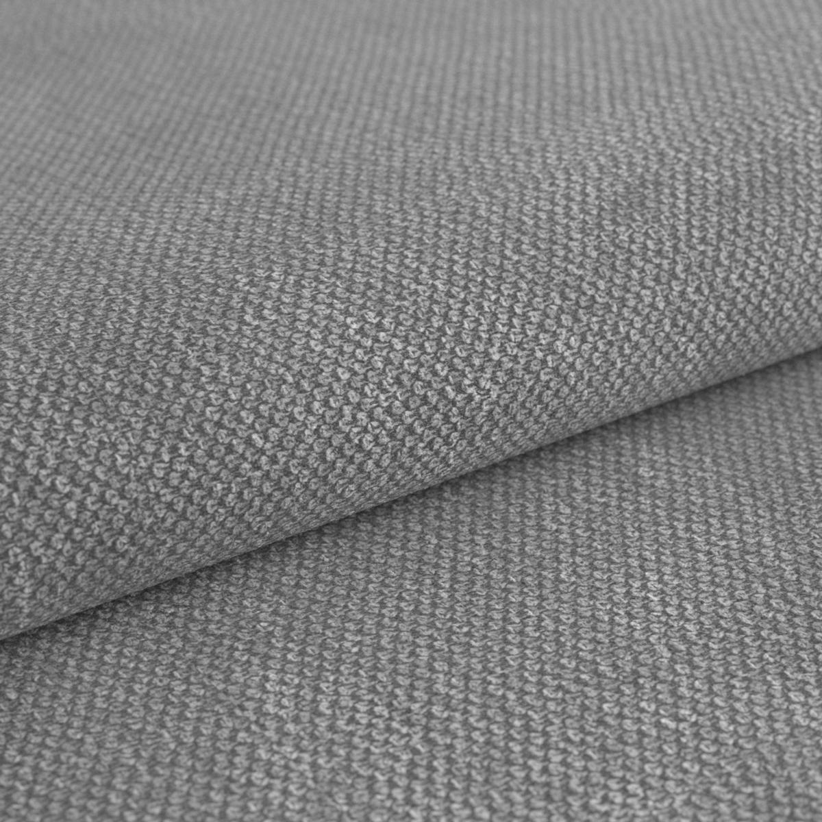 Ecksofa mit Schlaffunktion + Bettkasten Berisso Webstoff - Schwarz/Grau, Design, Textil (187/278cm) - Ondega