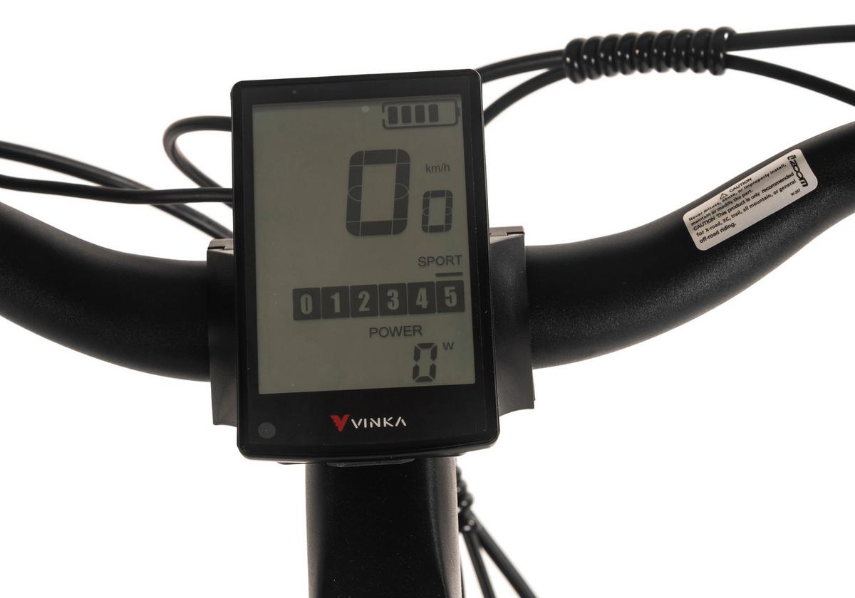 E-citybike 27,5 Zoll Bronze Matt - Cappuccino, MODERN, Metall (180/70/100cm)