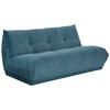 Modul Sofa Giselle 4er Sofa B: 180 Cm Cord Petrol - Petrol, Trend, Textil (180/80/112cm) - Livetastic