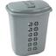 Wäschetonne Jaro - Blau/Dunkelgrau, Kunststoff (48l) - Homezone Wäschetonne Jaro - Blau/Dunkelgrau, Kunststoff (48l) - Homezone