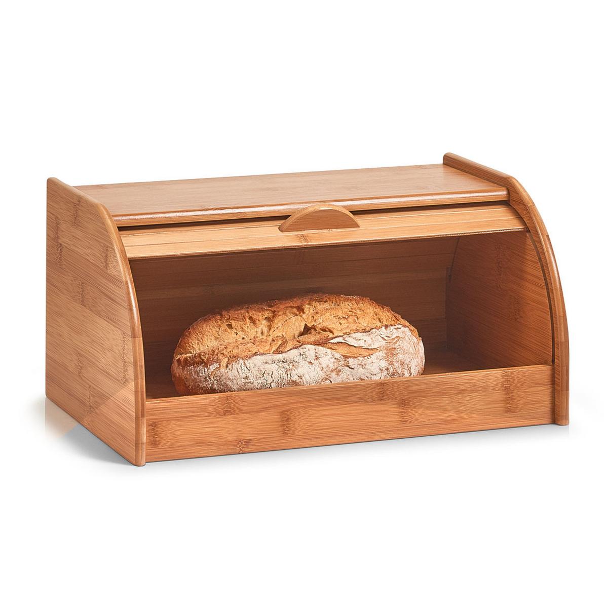 Brotkasten Naturfarben B: 40 Cm - Naturfarben, Basics, Holz (40/26/20cm) - Zeller Present