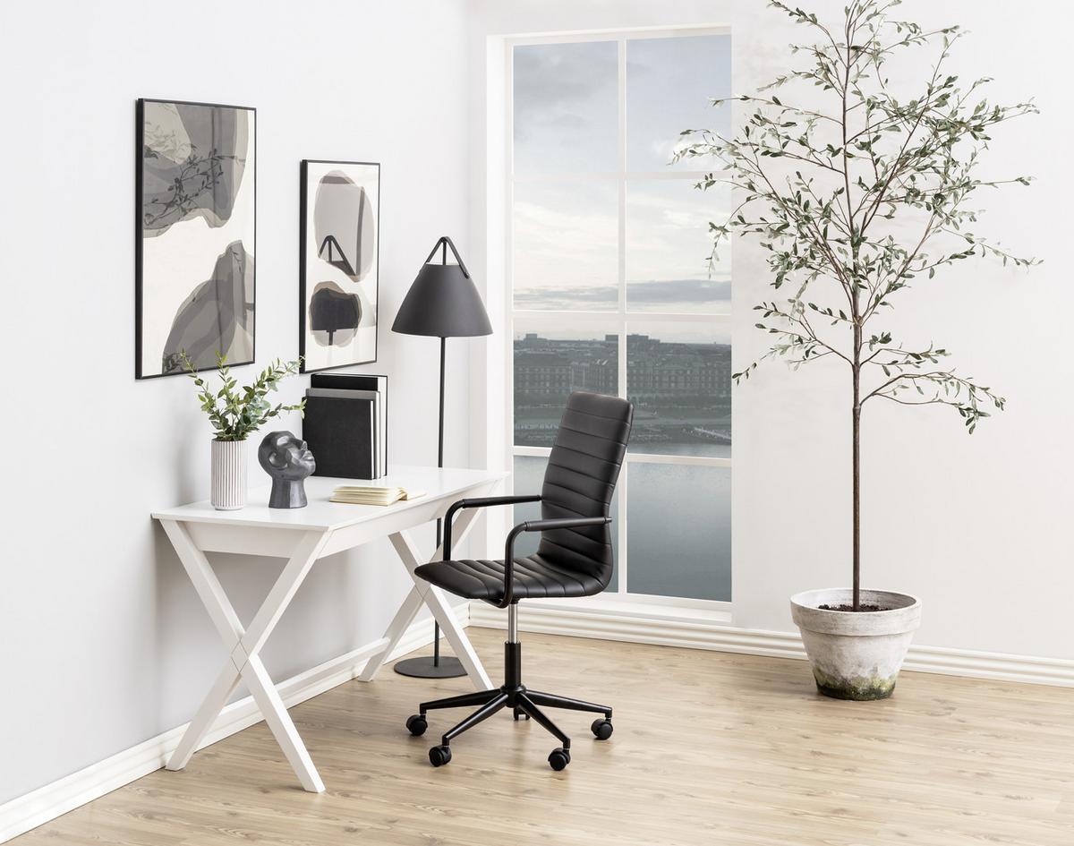 Schreibtisch Writex - Weiß, Trend, Holz (120/60/75cm) - MID.YOU