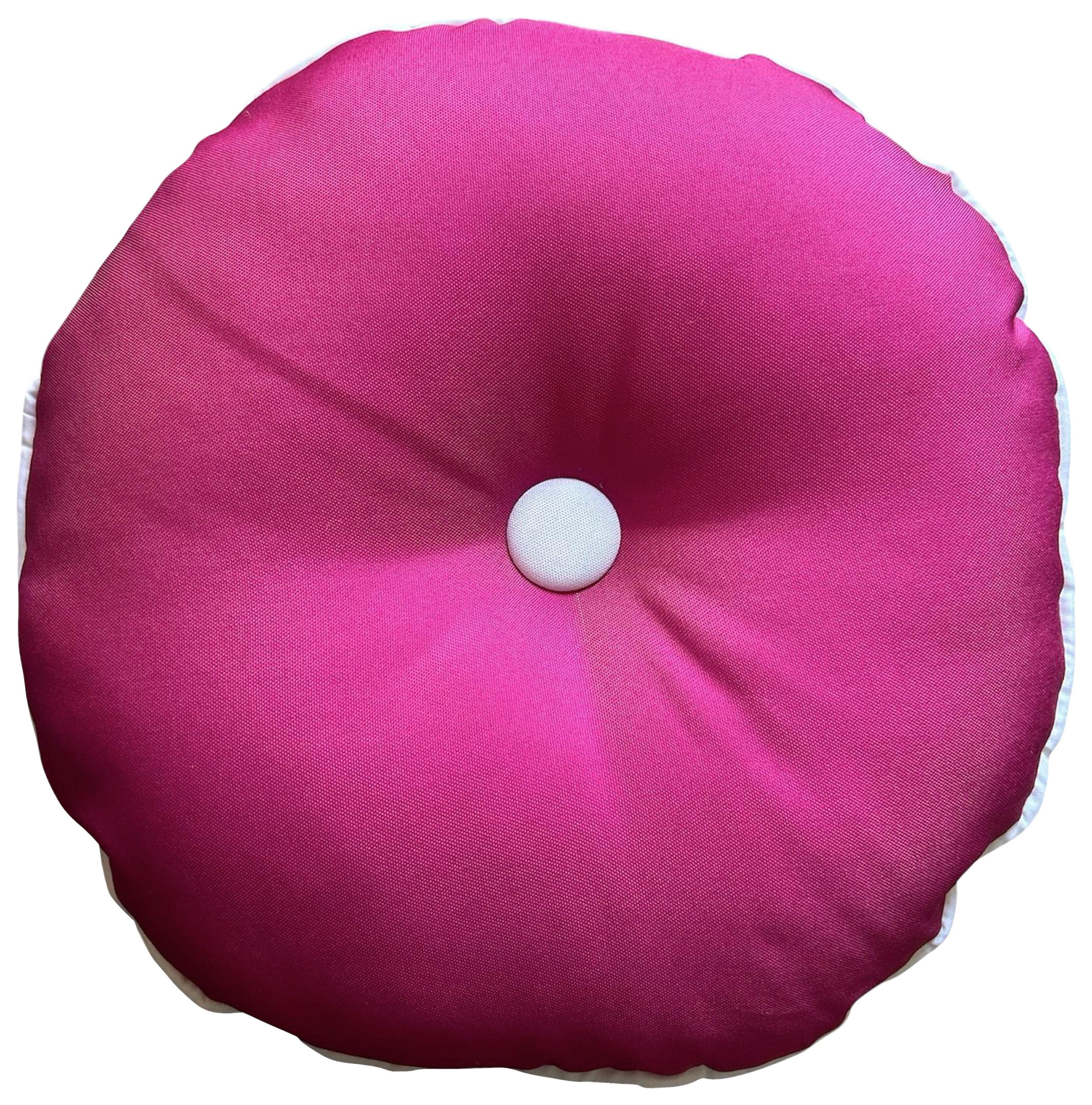 Outdoor-kissen Malle - Magenta, KONVENTIONELL, Textil (40cm) - Ondega