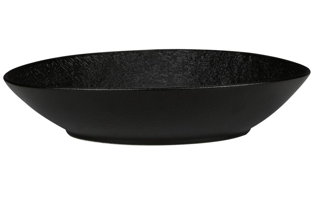 TALÍŘ NA TĚSTOVINY HARUKI - černá, Moderní, keramika (30,9/27,8/5,8cm) - Mömax