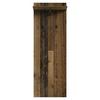 Wandpaneel Jakob Alteiche Dekor/schwarz B: 48cm - Alteiche/Schwarz, LIFESTYLE, Holzwerkstoff (48/140/28cm) - MID.YOU