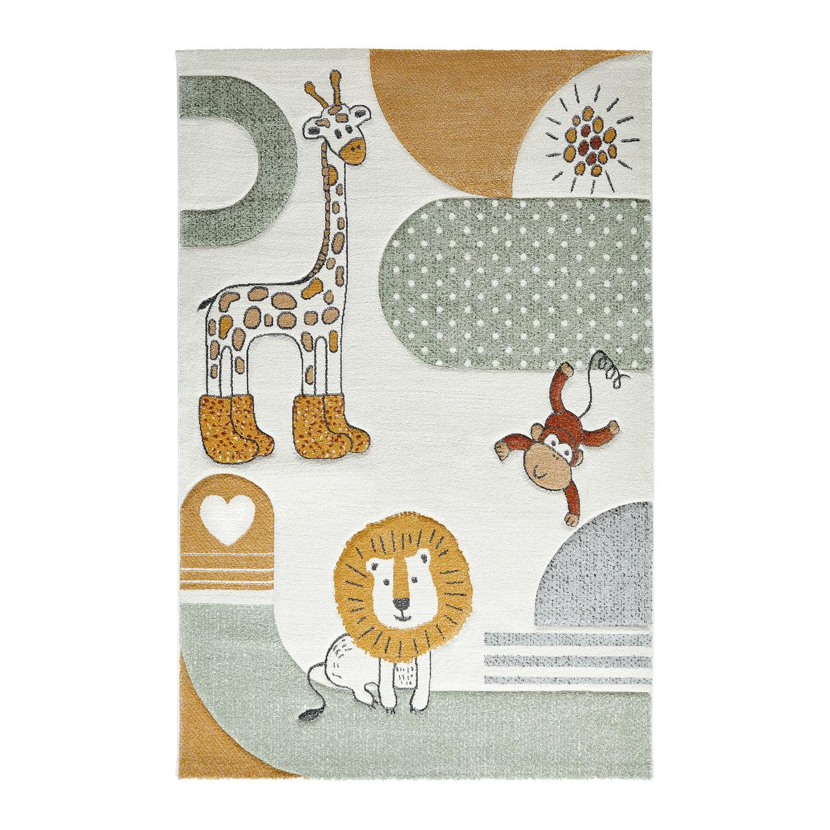 DĚTSKÝ KOBEREC SAFARI 1 - vícebarevná, Moderní, textil (120/170cm) - Mömax