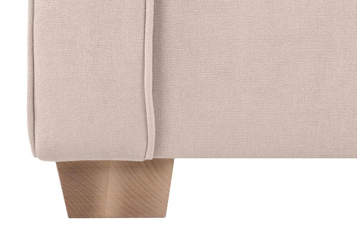 Sessel Arles, Beige 1 B: 93 Cm - Beige/Buchefarben, Design, Textil (93/89/82cm) - MID.YOU