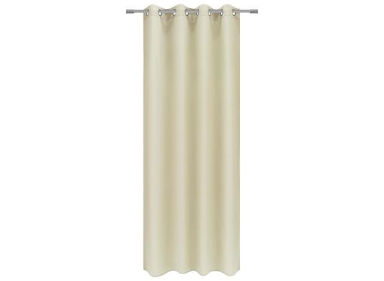 Ösenvorhang Anja - Beige, MODERN, Textil (140/245cm) - Luca Bessoni Ösenvorhang Anja - Beige, MODERN, Textil (140/245cm) - Luca Bessoni