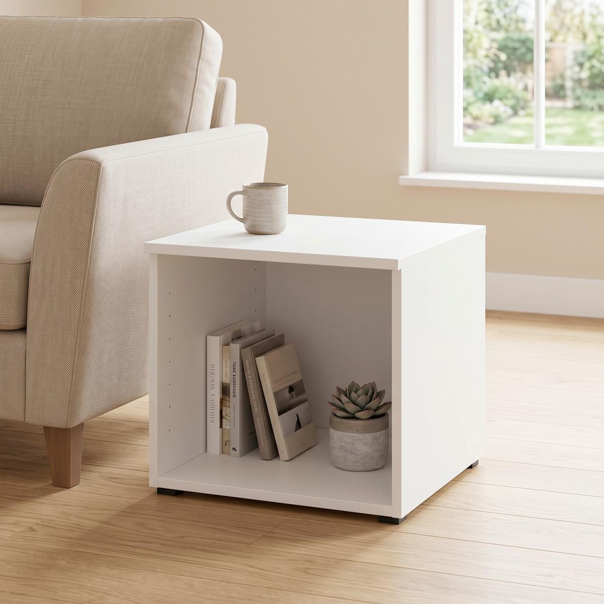 Nástavec k regálu MULTISTAURAUM š: 45cm - bílá, Moderní, kompozitní dřevo (45/35/40cm)