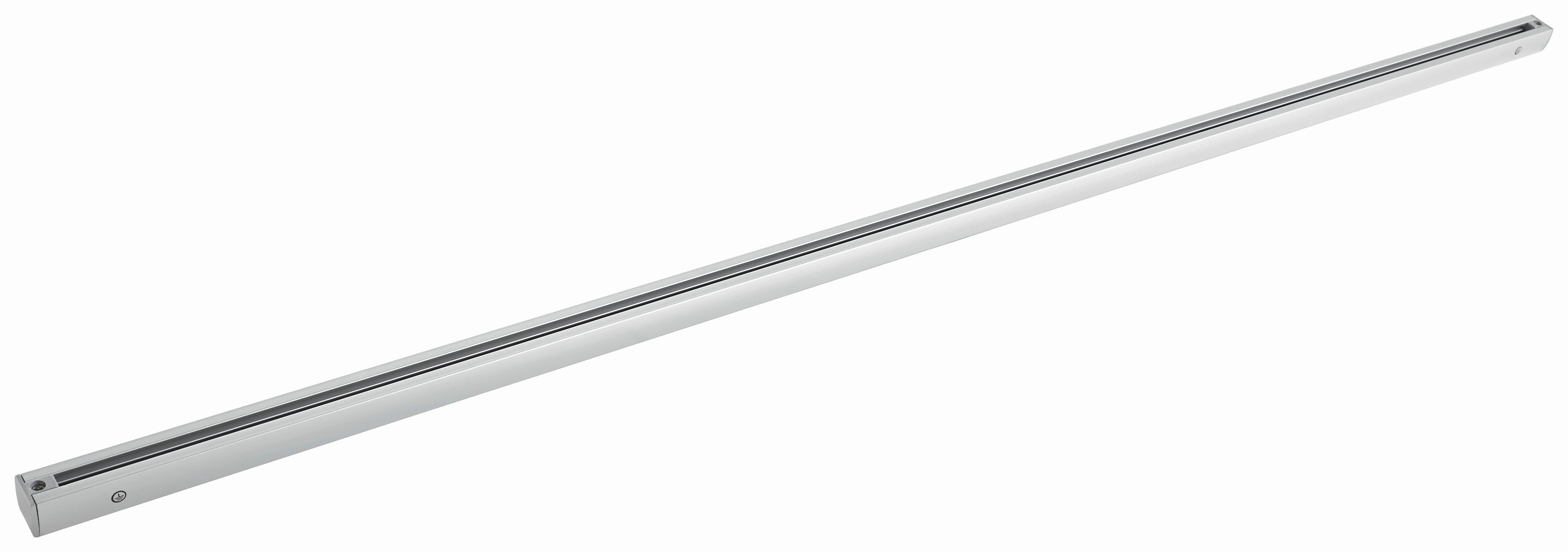 Schienensystem Urail 968.33 In Titanfarben L: 100 cm - Titanfarben, Basics, Metall (100cm) - Paulmann