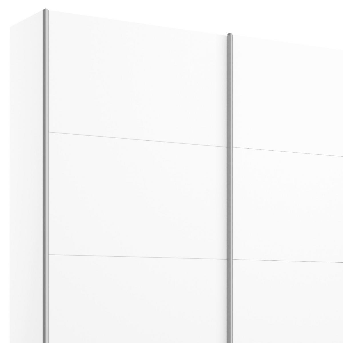 Schwebetürenschrank 271cm Belluno, Weiß - Weiß, MODERN, Holzwerkstoff (271/210/62cm) - Rauch Möbel