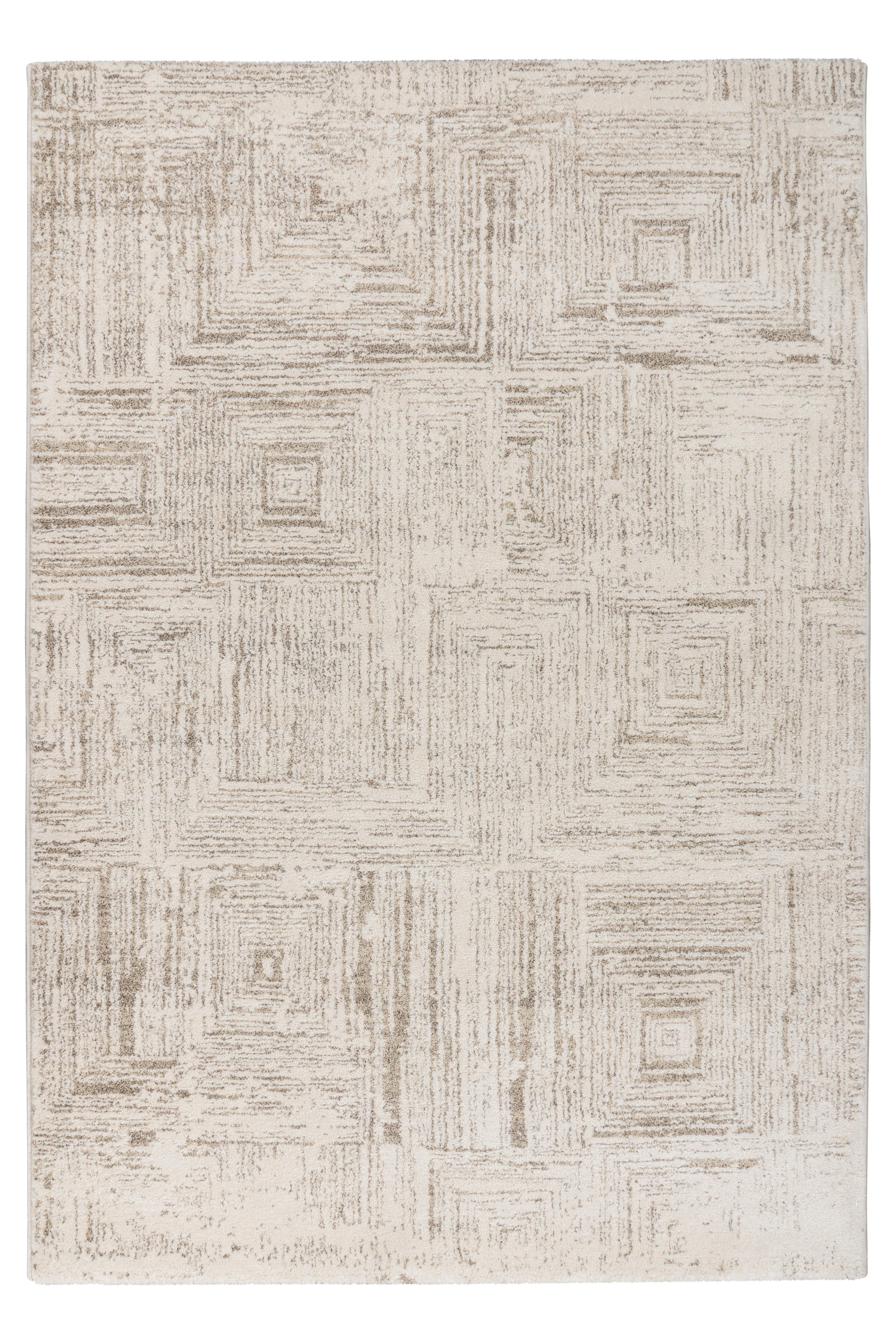 Flachwebteppich My Parma 512 Cream 120x170 - Creme, Basics, Textil (120/170cm) - Obsession