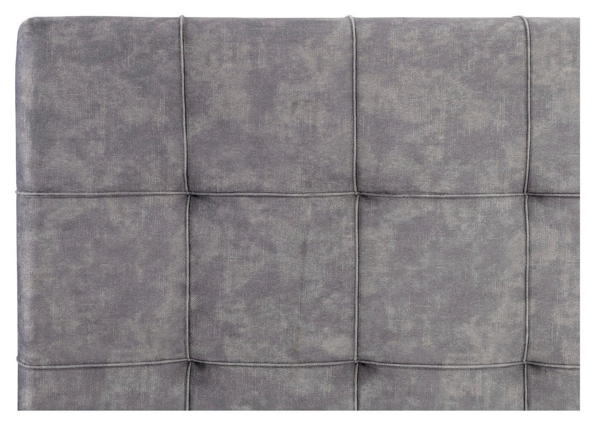 Box-ágy Elio 180/200 Cm - szürke, textil (180/200cm)